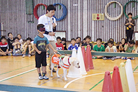 NEC盲導犬キャラバン夏の親子イベント